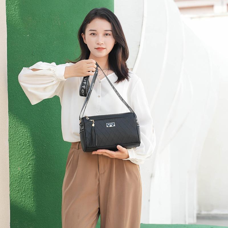 Shiling small bag, women's high-end hand bag, multi-bag mouth, women's commuting out, one shoulder oblique span bag