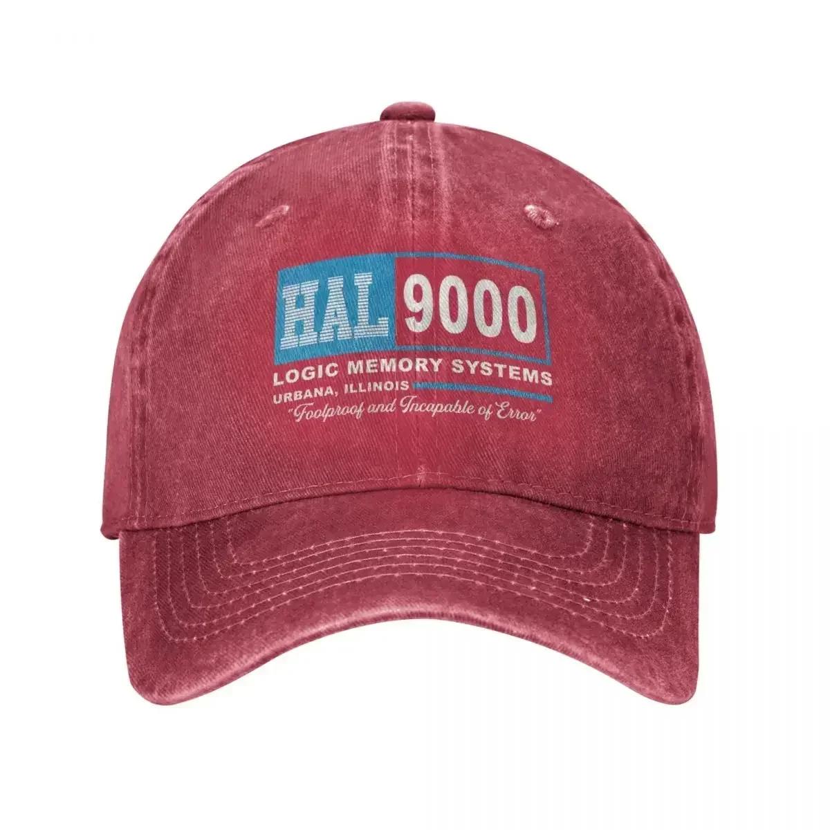 

HAL9000 Worn Unisex Women Baseball Caps 2001 A Space Odysseys Distressed Cotton Caps Hat Vintage Outdoor Summer Snapback Cap One Size