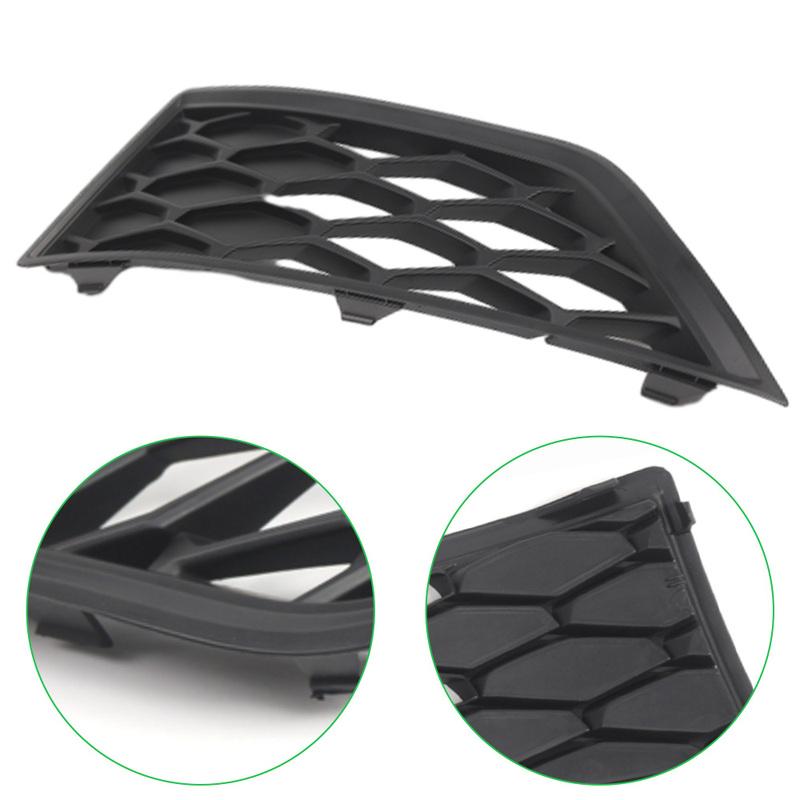Mascherina Copri Griglia Paraurti Anteriore Auto Luce Fendinebbia Sinistra / Destra 5F0853665C, 5F0853666C Per Seat Leon Cupra Tipo 5F 2012-2016