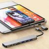 8 In1 USB C Hub Expander Multiport Adapter Type C Splitter Dock SD Card Reader For Samsung PC Tablet Fast Data Transfer Charging