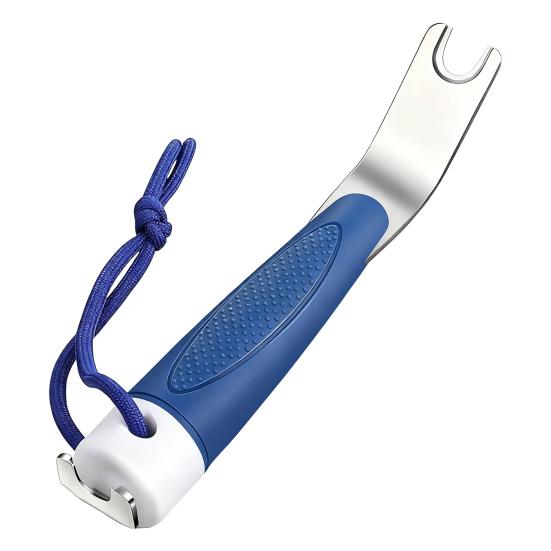 

Boat Cover Snap Tool Dual Blade Snap And Unsnap Tool Boat Canvas Snap Release Tool Save Canvas from Ripping for Boaters Anglers синий