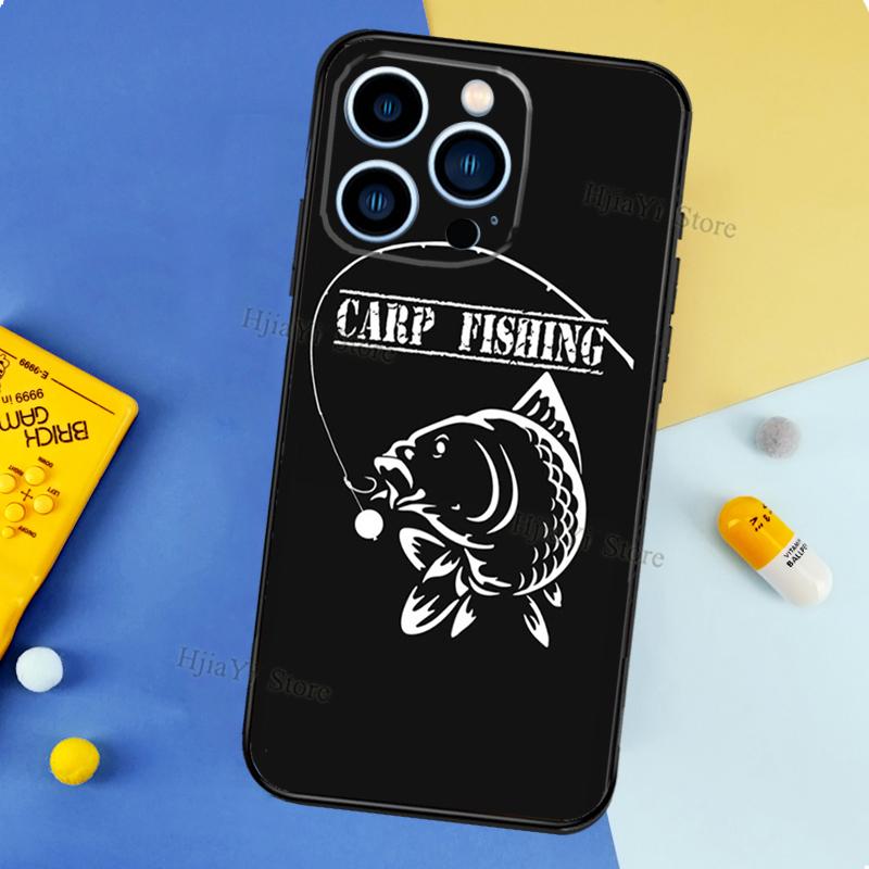 Fishing Tackle Case For iPhone 13 Pro Max 12 Mini 11 14 15 16 XS MAX XR Plus Silicone Phone Cover