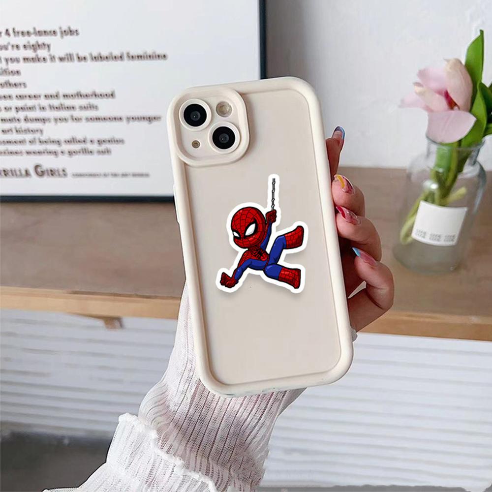 10/30/50pcs Cartoon Cool Disney SpiderMan Stickers DIY Skateboard Fridge Motorcycle Luggage PVC Waterproof Sticker Kids Toy Gift