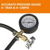 Universal Fuel Pressure Gauge Kit With Quick Connected Hose,0-100 PSI Fuel Pump Tester,Fuel Injection Pressure Tester Fuel Pressure Tester Kit Gas