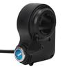 Keenso Motorcycle Handlebar Switch, Thumb Lock Electric Scooters Throttle Grip Accessory Black