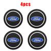 For Ford Focus Mondeo Fiesta ST Line Kugo Escape Fusion Car Coaster Anti-Slip Mats Water Cup Drink Pads Car Interior Accessories
