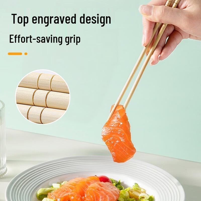 MENGTING Disposable Bamboo Chopsticks