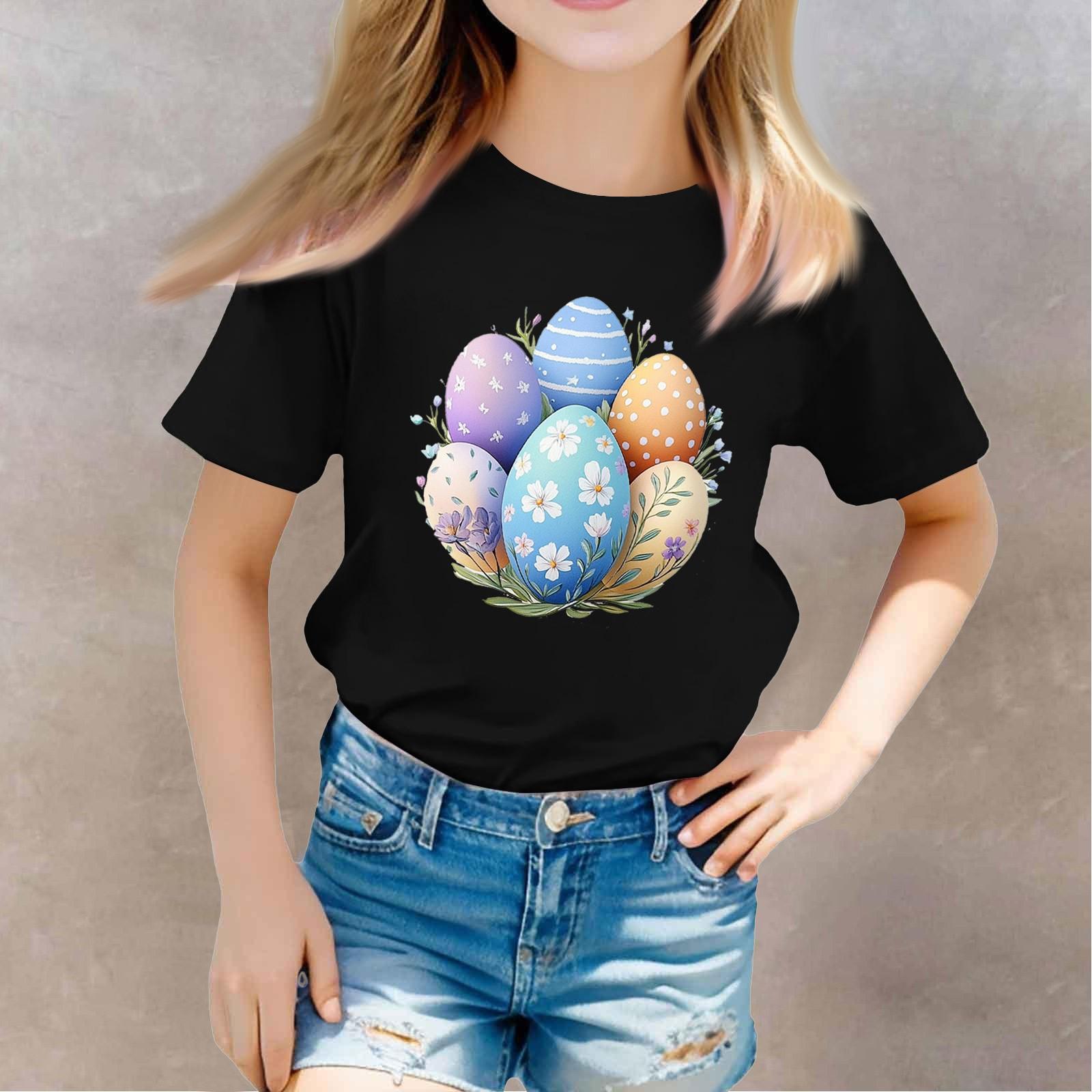 

Футболки для малышей, девочек и мальчиков, детские футболки с короткими рукавами и принтом для мальчиков и девочек 140 чёрный