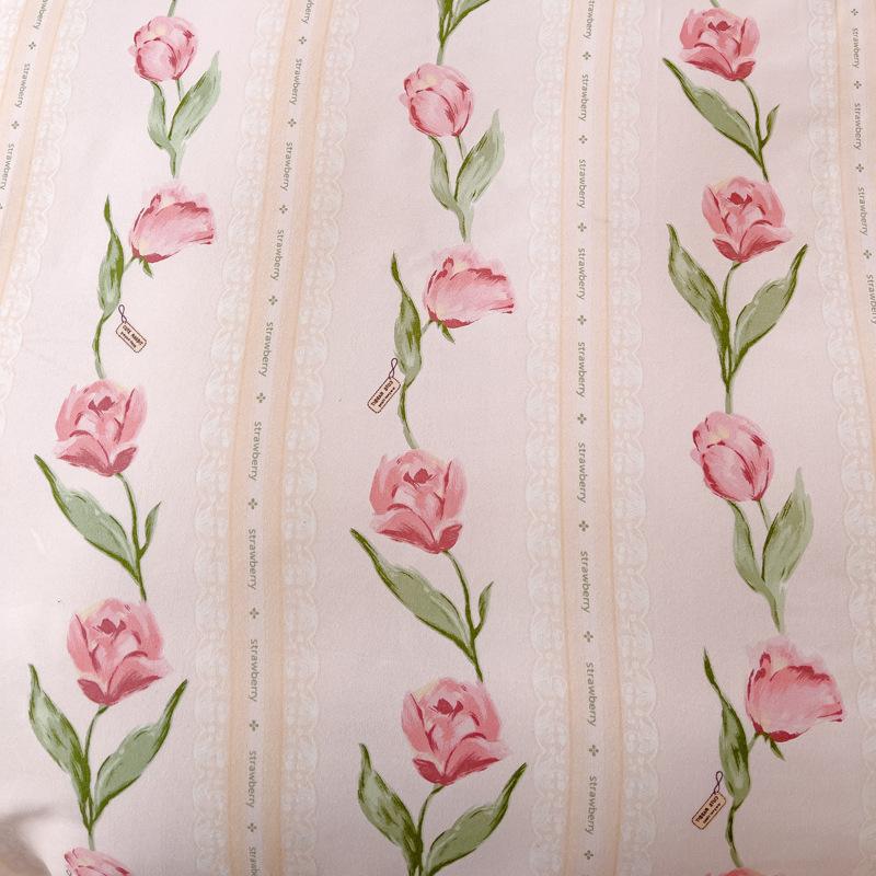 Home Warm Thickened Polished Four-piece Set Cashmere Bed Sheet Quilt Cover Dormitory Three-piece Set Bedding