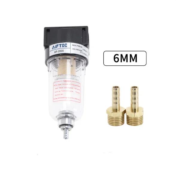 Pneumatic Oil-water Separator Filter AF2000 Single Cup Double Cup Double Filter Water Isolation Air Compressor Automatic Dra