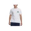 New Converse Regular T-Shirt Men's White 10026673-A02