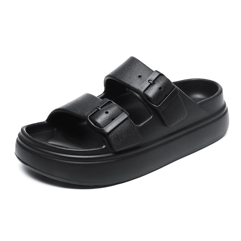 Fashion Thick Platform Eva Flip Flops For Women 2025 Summer Clip Toe Non Slip Beach Sandals Woman Comfortable Soft Sole Cloud Slippers