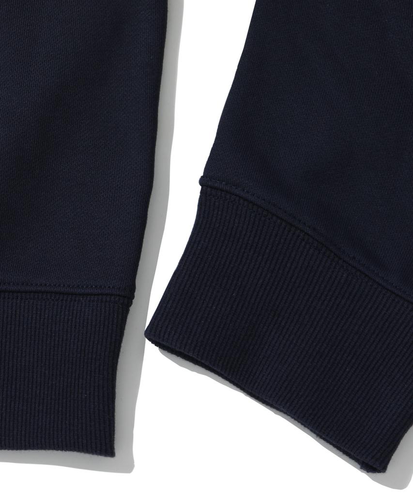 [M~4Xl] Original Stroke Logo Hoodie_Navy