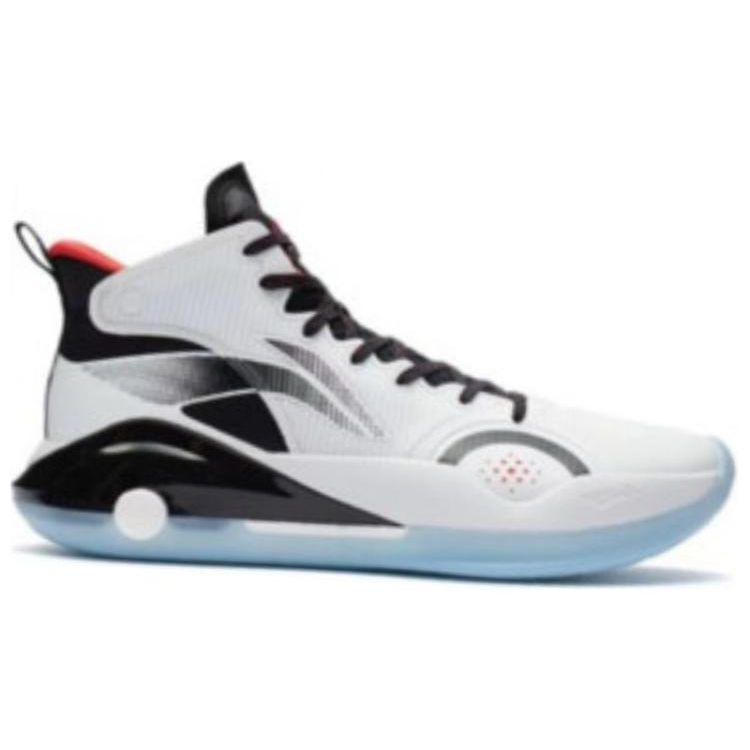Li-Ning Yushuai 15 White Black Red Men Sneakers ABAR043-10