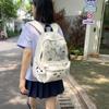 Cute Graffiti School Bag Girl Junior High School Student Large Capacity Computer Travel Backpack Female College Student Small Fragrance Backpack