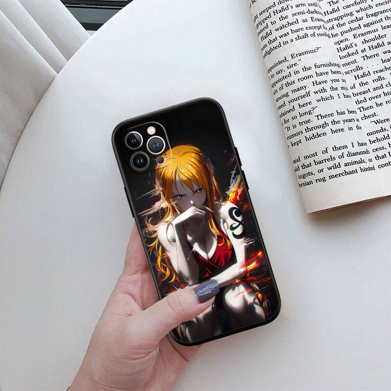 MH120 One Piece Nami Phone Case for Motorola Moto Edge 60 60s 70 G86 G56 G54 E14 G04S G45 G54 G64 S30 S50 X30 X40 X50 Pro Power Tylus