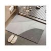 Leichter Luxus Kieselgur Fußmatte, Duschraum, Schnelltrocknend, Schmutzabweisende Fußmatte, Haushalt Anti-Rutsch Und Pflegeleichte Fußmatte