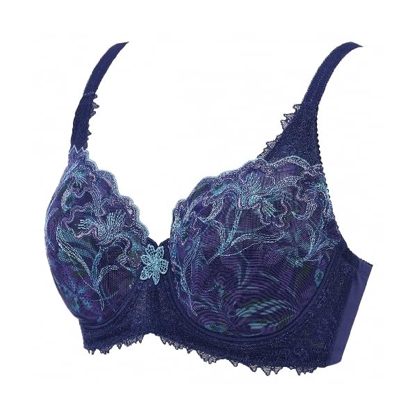 Red Label by 0105 Full Cup Bra M008 F75 Size [Triumph] (Dark Blue)