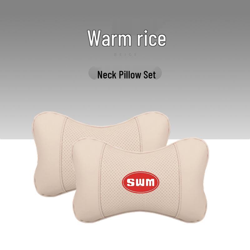 SWM Car Seat Headrest & Lumbar Support for SWM Models G05/X7/X3X2 - Iron Man Neck Guard