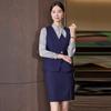 Women's Professional Receptionist Vest Suit
