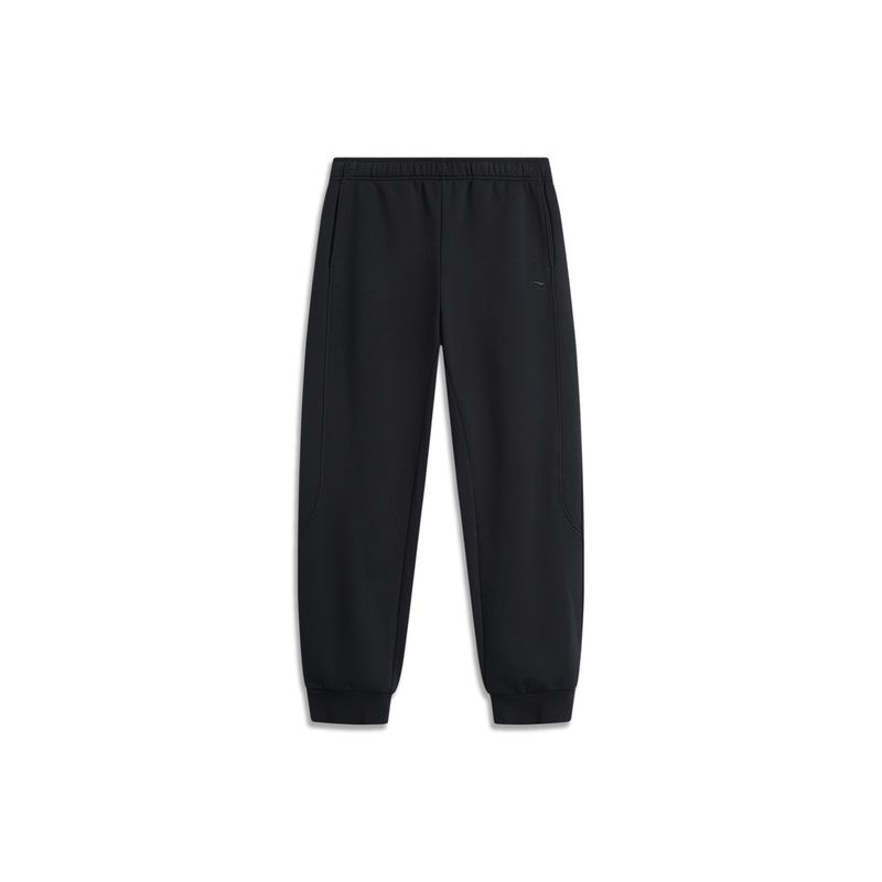 

Li Ning Xiao Zhan Style Men s and Women s Heattech Fall and Winter Sweatpants Black (Fleece-lined) XL