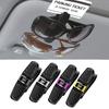 Car Mounted Glasses Frame sun visor Degree Rotation Multifunctional Opel Car Glasses Clip Double Headed Clip Board