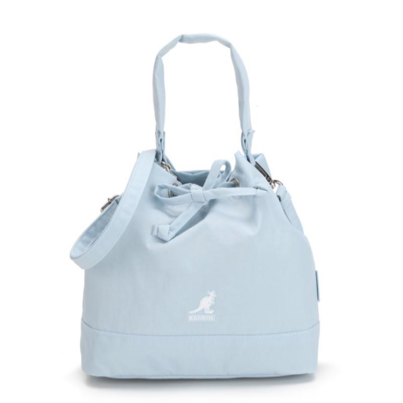 KANGOL Nylon Bucket Bag Light Blue 3392
