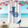 MSV Duisburg Print Strandtuch, Großes Weiches Schnelltrocknendes Handtuch für Strand Camping Schwimmen