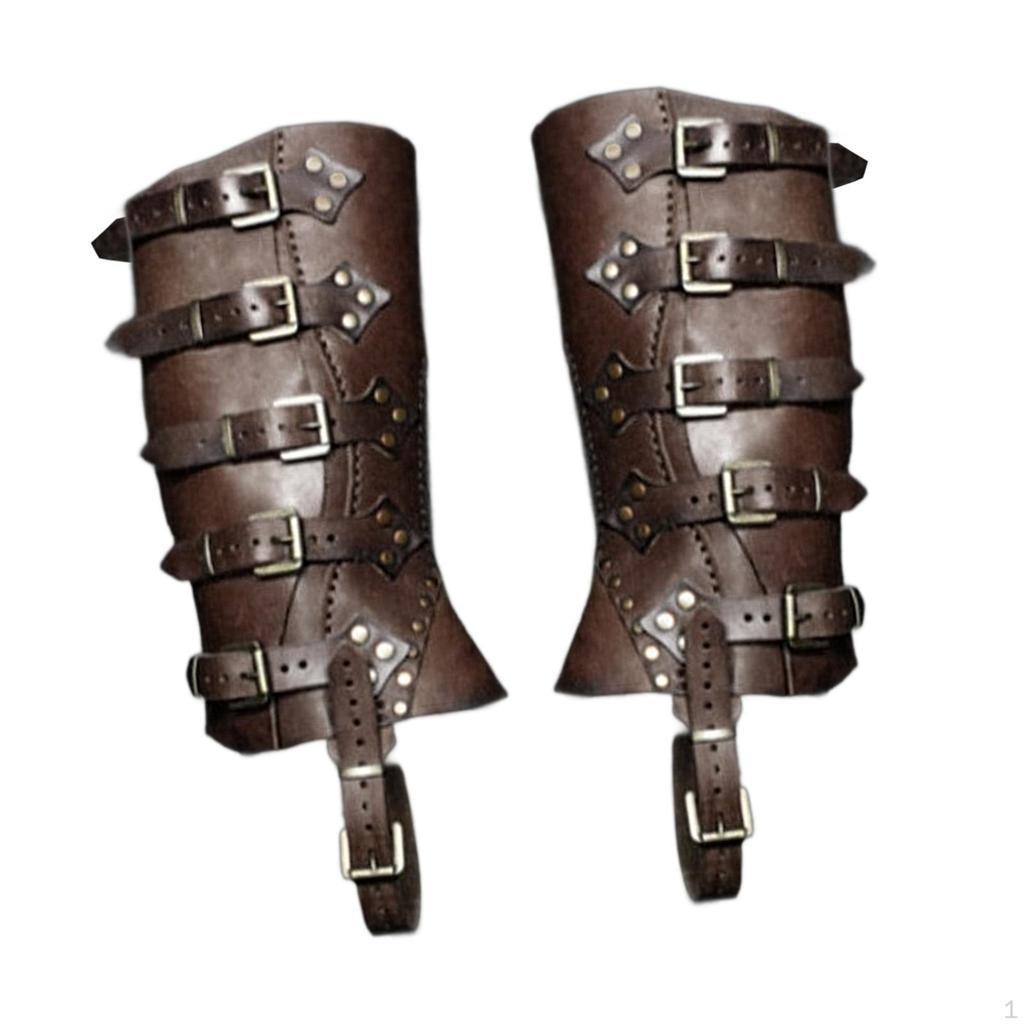 Elegant Steampunk Leg Wraps for Cosplay and Events