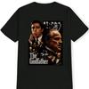 Godfather Movie Graphic Print Men Street T Shirts Print 100%Cotton Round Neck Short-sleeved T Shirt Unseix Clothing Oversize Tee