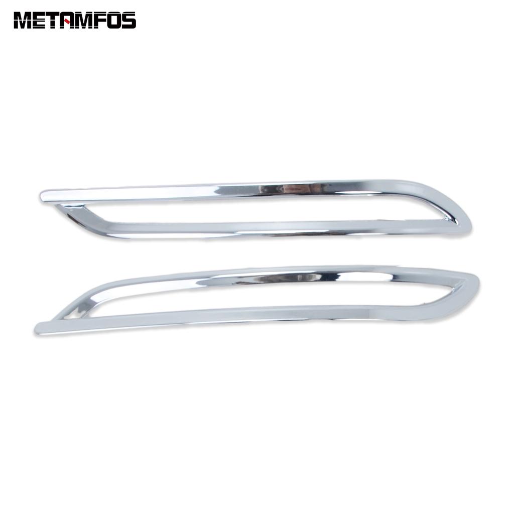 For Volkswagen VW Golf 8 MK8 Pro R -2024 2025 Chrome Rear Fog Light Lamp Cover Trim Foglight Bezel Protector Car Accessories