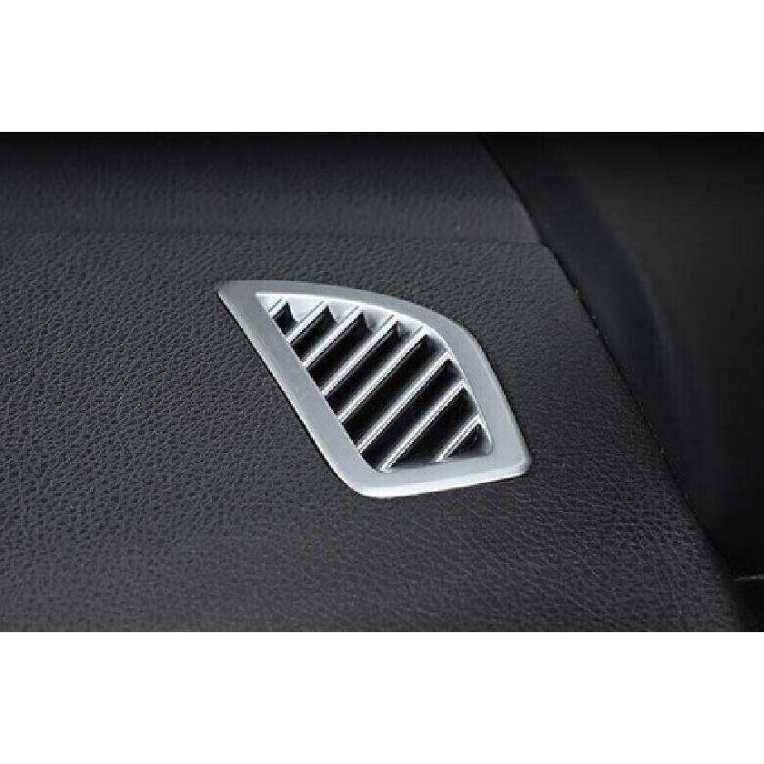 Fit For BMW F20 F21 F22 F23 Matte Silver Dashboard Upper Air Outlet Vent Trim