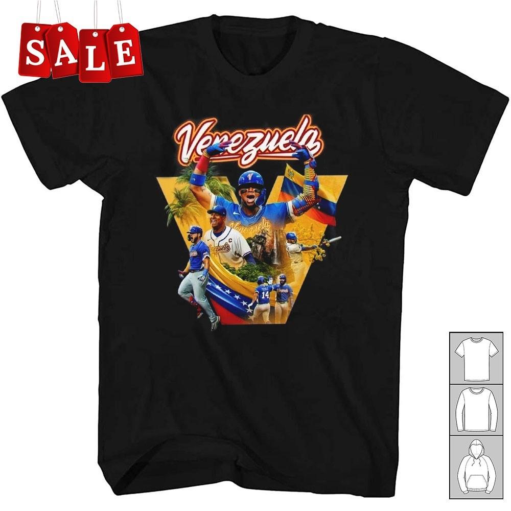 New 2026 Team Venezuela baseball Gift For Fans Unisex S-5XL Shirt CA736 S