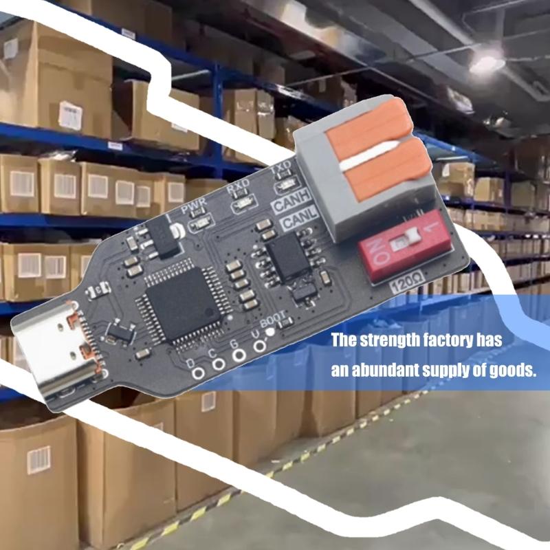 USB CAN Schnittstellen-Wandler-Adapter CANABLE Transceiver Debugger Schnelle Datenübertragung PCAN Kompatibilität