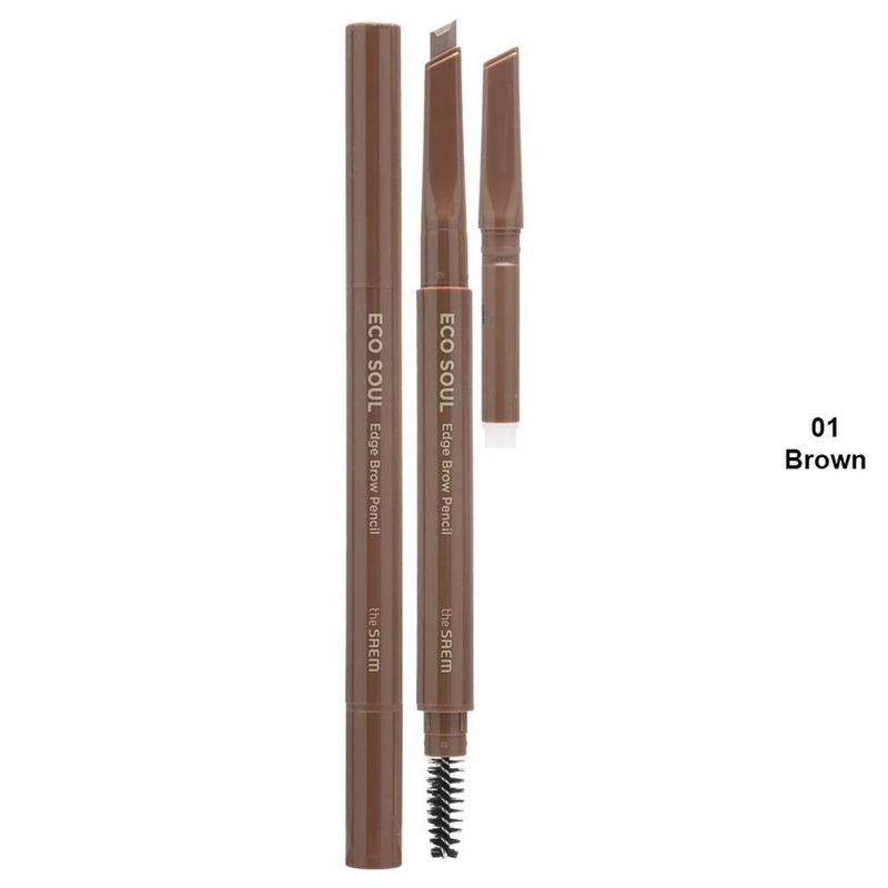 The Saem Eco Soul Edge Brow Pencil Set - 3 Colors