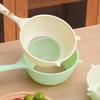 Rice Washing Sieve Convenient Durable Fine Hole Design Vegetable Fruit Washing Colander for Home Kitchen