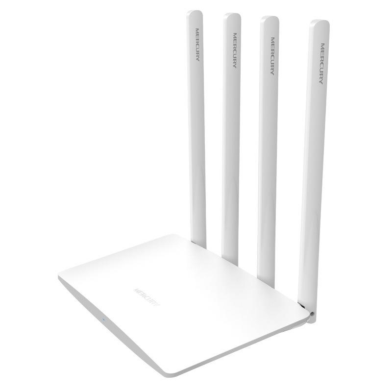 Mercury MW325R High-Speed Wireless Router with Four Antennas for Enhanced Wall Penetration