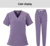 Unisex Sweat-Absorbent Breathable Dental & Beauty Salon Medical Scrub Suit