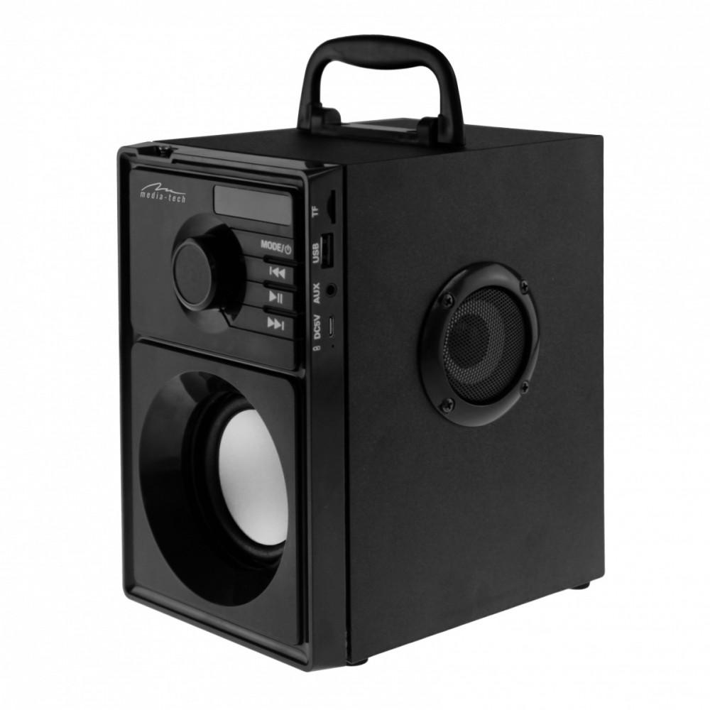 Bluetooth hoparlör Boombox MT3179 15W USB-C gümüş