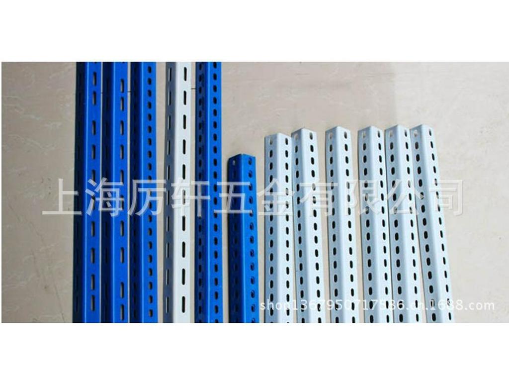 Raft din oțel unghiular rezistent: Raft de depozitare 1x0.3x1.8m pentru depozit