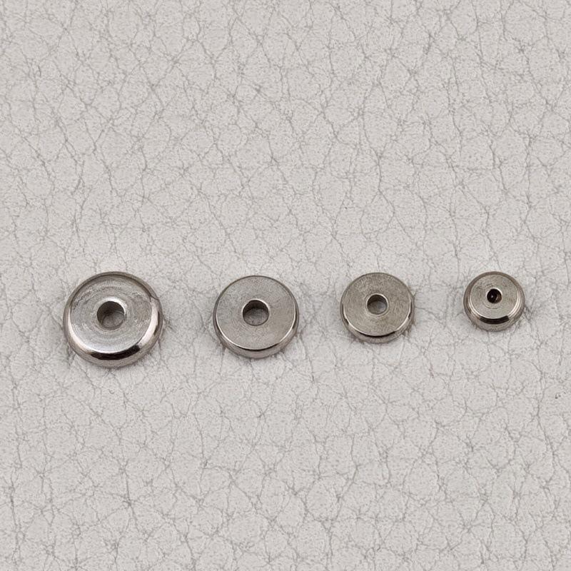 Stainless Steel Spacer Beads for DIY Jewelry Making - Wheel Bracelet Materials In Stock