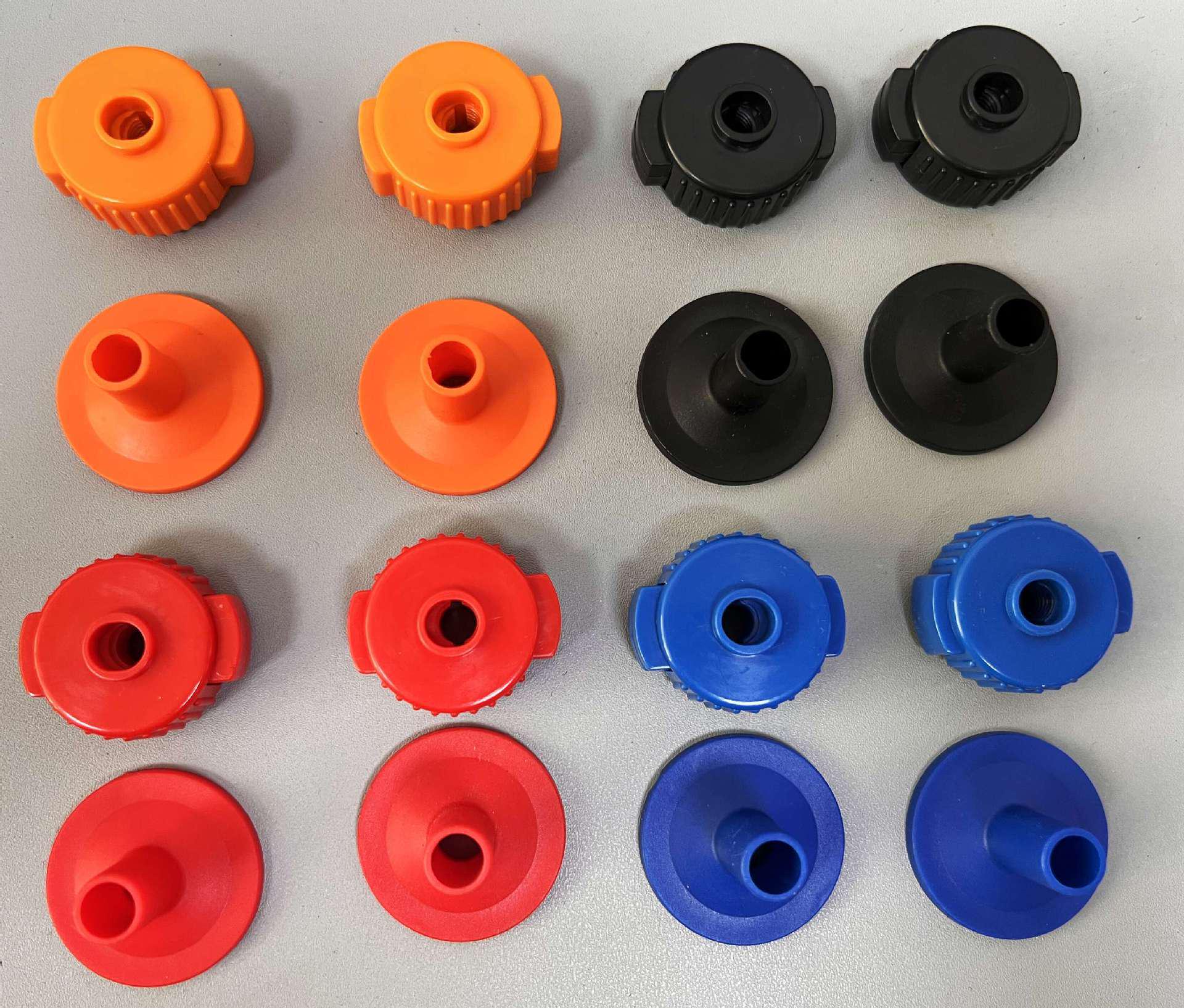 

Cymbal Quick-Release Cap for Easy Cymbal and Drum Frame Installation (Plastic) 2 Tube Holders + 2 Quick-Release Rings синій