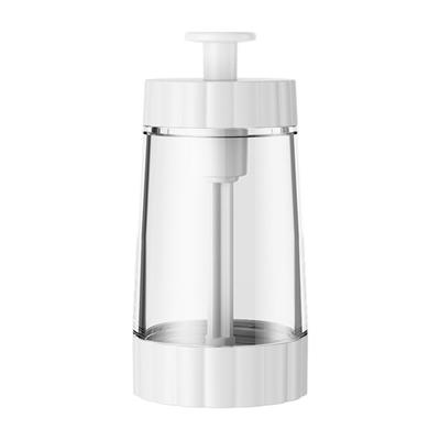 Quantitative Salt Pepper Grinder Multifunctional Adjustable Grinding with Ceramic Core Transparent Seasoning Jar