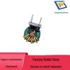 Toroidal Common Mode Inductor with Base Plate: T7x4x3, 0.45 AWG, 4 Turns, 100uH, 3A, Ferrite Core