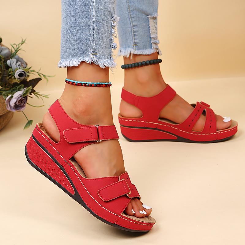 Summer Women Sandals Shoes Open Toe Women's Shoes Non-Slip Women Shoe Lightweight Comfortable Breathable Plus Size Shoes