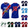 Men Women Unisex Sports Jersey Football Supporter Shirt Lightweight Breathable Athletic Top for Outdoor Activities Training and Casual Wear