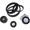 2722000270 Engine Drive Belt Tensioner Idler Pulley Serpentine Belt Kit Compatible for Mercedes-Benz C300 C350 E350 E550 ML550 SLK350