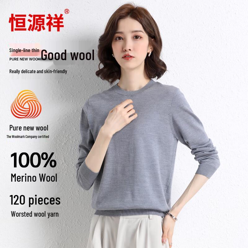 Hengyuanxiang 120-Count Thin Wool Women's Sweater