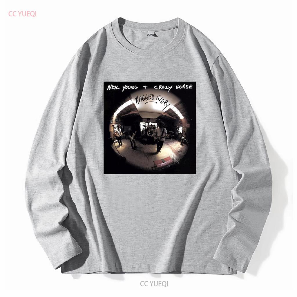 RAGGED GLORY Neil Young Crazy Horse T Shirt America USA Canada Music Garage Rock Grunge Rare Vinyl Cover Original Man Woman