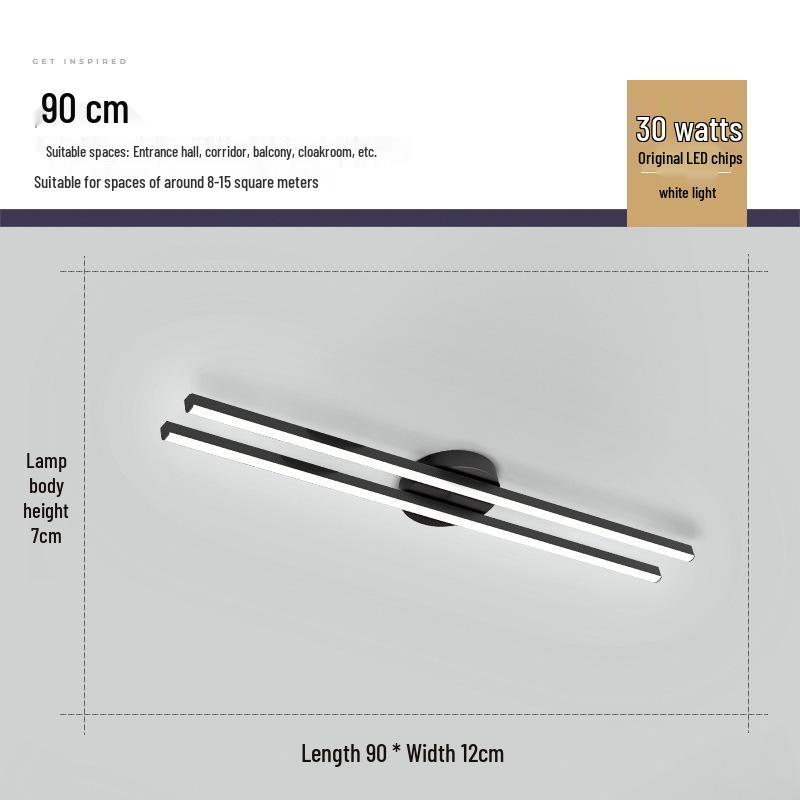 Modern Minimalist LED Hallway & Corridor Ceiling Light